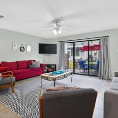 Go With The Flow! Gated Community - Pool Steps Away!
