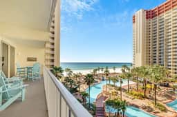 Sunset Views! 5th Floor W/Same Floor Parking Space!